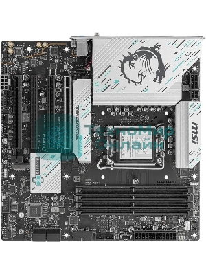 Материнская плата MSI B860M GAMING PLUS WIFI, LGA 1851, Intel B860, 4xDDR5, 4xSATA, 3xM.2, 1xPCIe 4.0 x4, 1xPCIe 5.0 x16, 1xDP, 1xHDMI, 1xUSB-C, 1x 5Gb LAN, 3xUSB-A 2.0, 2xUSB-A 3.2 Gen 1, 1xUSB 3.2 Gen 2, 7.1, 3x3.5 мм, mATX