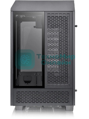 Компьютерный корпус Thermaltake The Tower 100 черный без БП ATX 2x120мм 2xUSB 3.0 1xUSB3.1 audio bott PSU