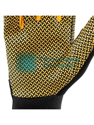 Перчатки универсальные Denzel силиконовое нанесение, размер 9