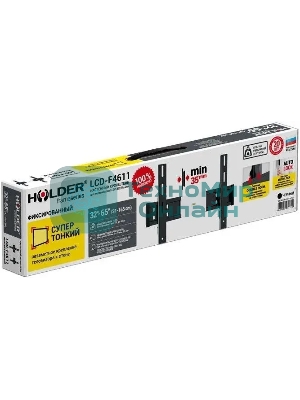 Кронштейн для телевизора Holder LCD-F4611 черный, 32