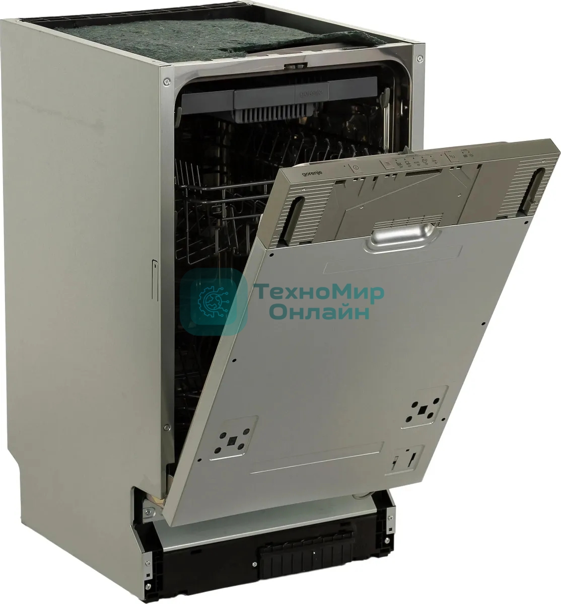 Встраиваемая посудомоечная машина Gorenje GV520E10S, черный, 44.8 см, 11 компл., 47 дБ, класс A++