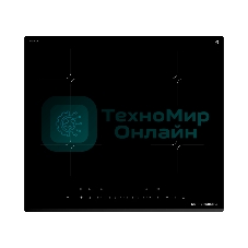 Варочная поверхность Kuppersberg/Варочная поверхность Kuppersberg, индукция, High-Tech, 9 уровней мощности, inverter, таймер, пауза, Booster, автоматическое отключение, Flexi-zone, слайдерное управление, поддержание тепла, черный