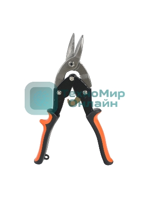 Ножницы по металлу PATRIOT ASP-250L, левый рез, CRV, двухкомпонентные рукоятки, 250мм