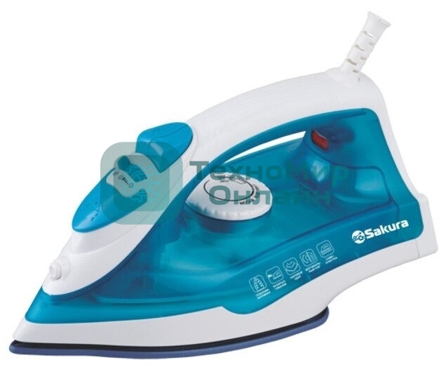 Утюг Sakura SA-3062CG бирюзовый