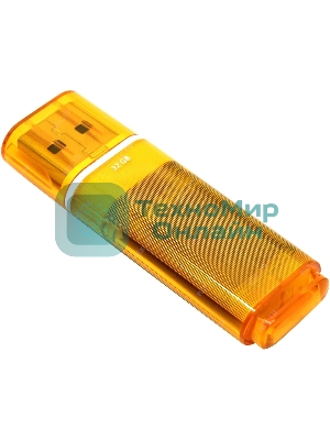 Флешка USB QUMO 32 Gb USB 2.0 Optiva 01 оранжевый корпус оранжевый