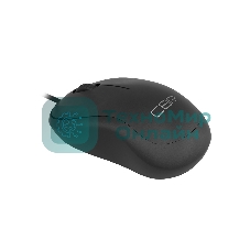 Мышь проводная CBR CM 106 черный, 1000 dpi, USB, кнопки - 3