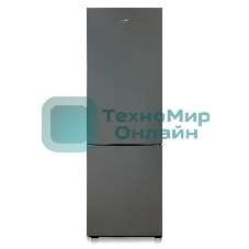 Холодильник Бирюса W6127 графит двухкамерный 245/100л морозилка снизу