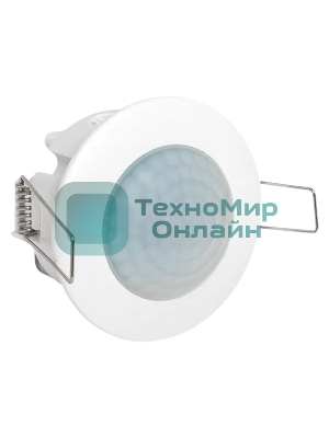 Датчик движения EKF dd-ms-100 (ИК) MS-100 (ДД) встраив. 1200 Вт 360 град. до 6 м IP20