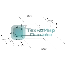 Индукционная варочная панель Gorenje GI6401BSC черный