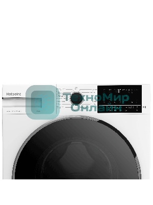 Стиральная машина с сушкой Hotpoint WDSH 75549 VWX белая, загрузка фронтальная 7.5кг, 1400 об/мин., класс: A