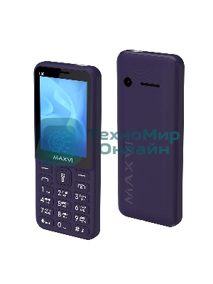 Мобильный телефон Maxvi C38 фиолетовый