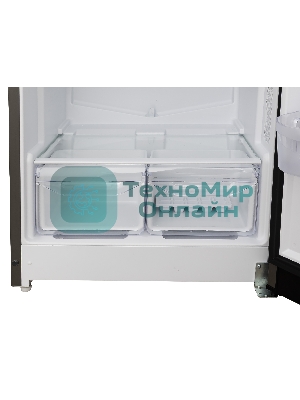 Холодильник Indesit TIA 16 NG серый/черный двухкамерный 245/51 л морозилка сверху, капельная система