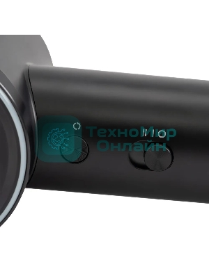 Фен Polaris PHD-1110 графитовый, 1600 Вт, ионизация