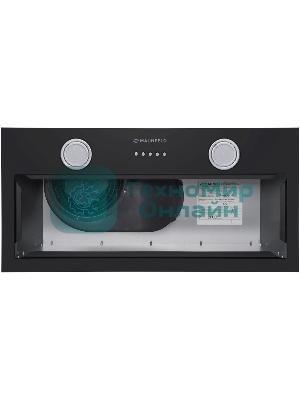 Вытяжка встраиваемая Maunfeld Thames 601M черный, 60 см, 520 куб. м/ч, 45 дБ