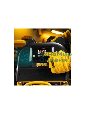 Компрессор безмасл. малошумн. Denzel DLP-4500/150, 4,5 кВт, 3х1,5 кВт,150 л, 2850 об/мин,750 л/мин