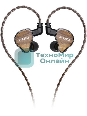 Проводные наушники FiiO FH13 черный, внутриканальные, Jack 3.5/4.4 мм