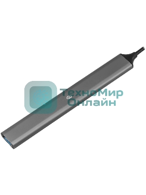 USB-концентратор Digma DHUB-7USB-AC-3.0, USB-C + USB-A, USB 3.0 7 портов, USB