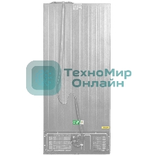 Холодильник Maunfeld MFF183NFWE белый трехкамерный инвертор 270/135л морозилка снизу, Total NoFrost, Side by Side