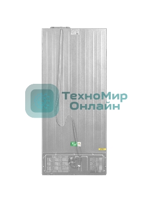 Холодильник Maunfeld MFF183NFWE белый трехкамерный инвертор 270/135л морозилка снизу, Total NoFrost, Side by Side