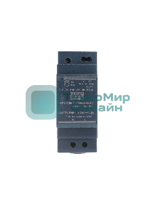 Блок питания AC-DC, 36Вт, вход 85-264 В AC 47-63Гц,120-370В DC, выход 24В,1.5А, в кожухе на DIN-рейку
