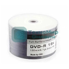 Диски CMC DVD-R 4,7 Gb 16x Bulk/50 Full Ink Print