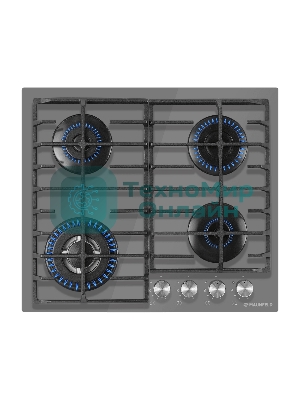 Газовая варочная панель Maunfeld EGHG.64.63CLGR/G серый
