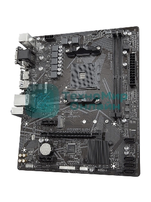 Материнская плата Gigabyte A520M S2H, AM4, AMD A520, 2xDDR4, 4xSATA, 1xM.2, 1xPCIe 3.0 x16, 2xPCIe x1, 1xHDMI, 1xDVI-D, 1xVGA, 1x 1Gb LAN, 4xUSB-A 3.2 Gen 1, 2xUSB-A 2.0, 3x3.5 мм, 7.1, mATX