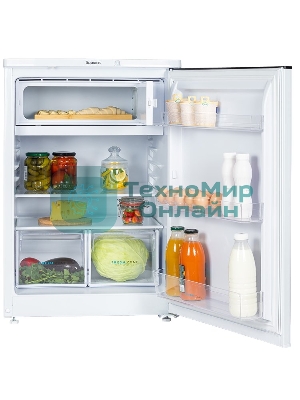 Холодильник Бирюса 508 белый однокамерный 116/34л морозилка сверху