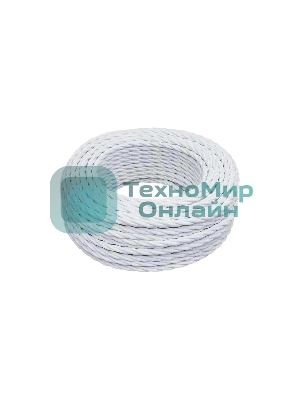 Провод ретро 3х2.5 мат. бел. (уп.50м) Bironi B1-435-71-50