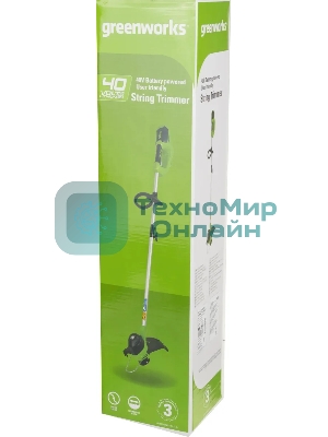 Триммер аккумуляторный GREENWORKS G40LT30, 40 В, 4 Ач
