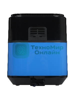 Аэрогриль Kitfort КТ-2263 синий/черный, 1800 Вт, 6.3 л, сенсор, 8 программ