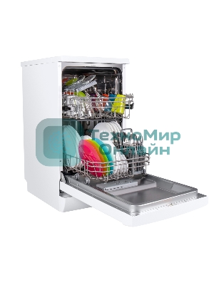 Посудомоечная машина Maunfeld MWF08B, белый, 44.8 см, 9 компл., 49 дБ, класс A++