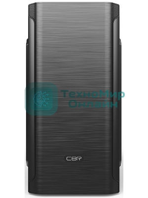 Компьютерный корпус CBR mATX Minitower MX10, c БП PSU-ATX450-08EC (450W/80мм), 2*USB 2.0, HD Audio+Mic, черный