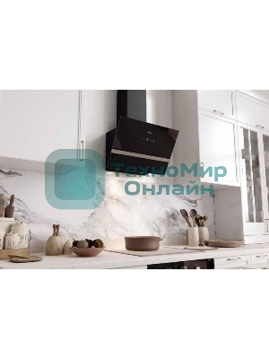 Вытяжка наклонная Elikor Rise BK 50 черный, 50 см, 750 куб. м/ч, 56 дБ