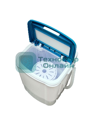 Активаторная стиральная машина Bravo WMH-40T белый, загрузка вертикальная 3,5 кг, класс: A