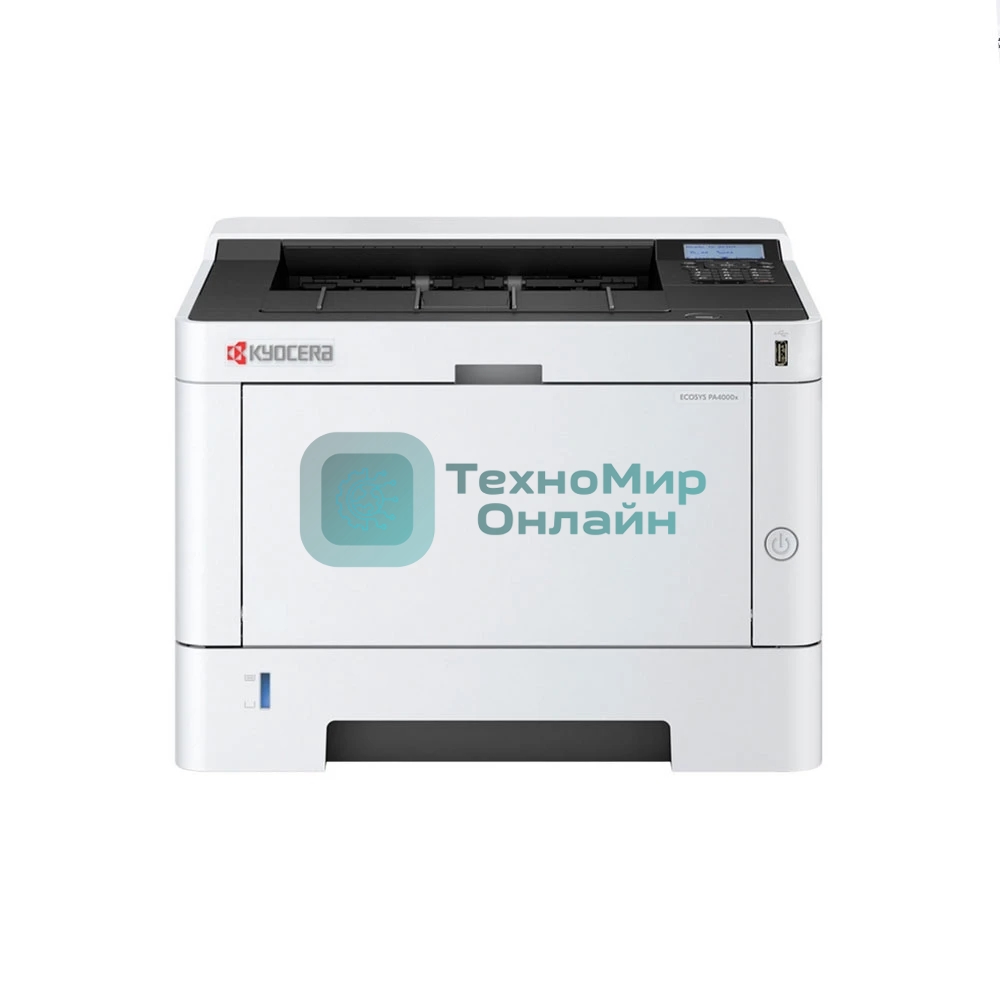 Принтер лазерный Kyocera ECOSYS PA4000x (110C153NL0), A4, монохромный, Duplex, печ. до 40 стр/мин, 1200x1200dpi, USB 2.0, Ethernet