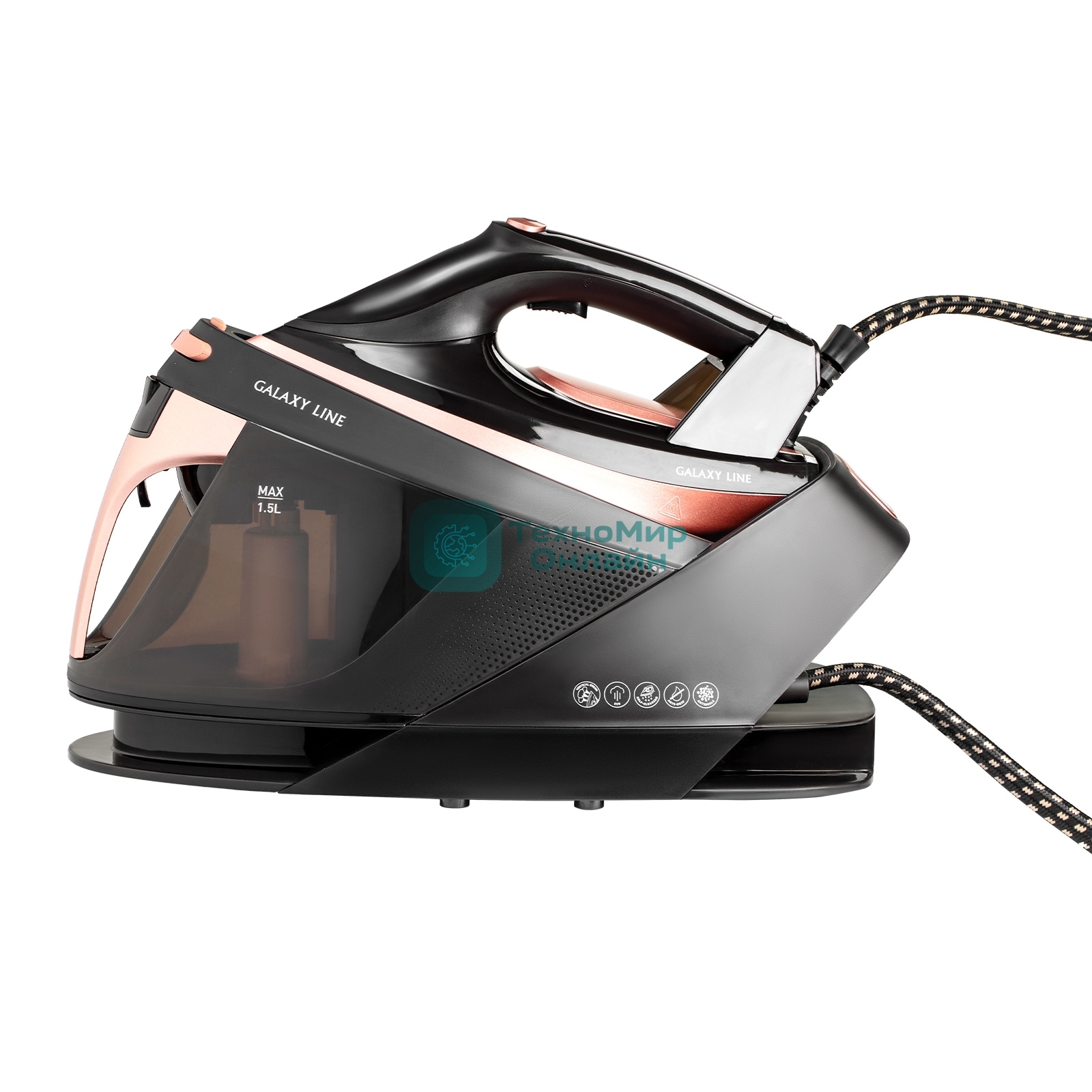 Парогенератор Galaxy Line GL 6173 2600Вт черный
