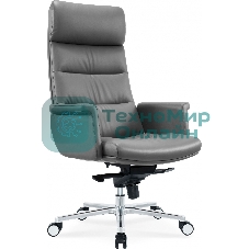 Кресло Cactus CS-LGR-DUBLIN темно-серый, кожа