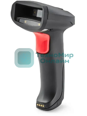 Сканер штрих-кода ручной Атол SB5100BT (60600) 2D Имидж черный, беспроводной, 120 скан/сек, USB-HID; USB-COM, Bluetooth 5.0