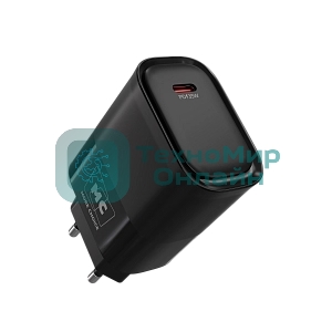 Сетевое зарядное устройство MORE CHOICE (4620202553515) NC68 1Type-C 3.0A PD 35W, черный