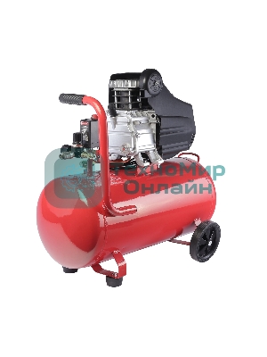 Компрессор поршневой масляный Победа KM 50-250, 250 л/мин, 8 бар, 1800 Вт, 50 л, быстросъемный 1/4