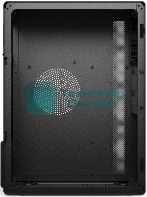 Компьютерный корпус CBR mATX Minitower V203, без БП, 1хUSB 3.0, 1хUSB 2.0, HD Audio+Mic, черный PCC-MATX-V203-WPSU