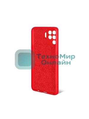 Чехол (клип-кейс) DF oOriginal-11, для Oppo Reno 5 Lite, красный df ooriginal-11 (red)