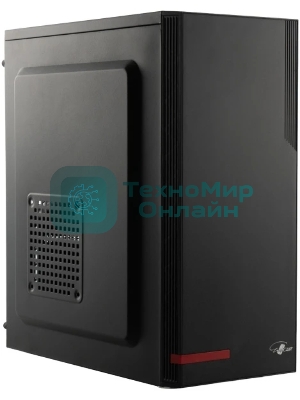 Корпус ATX Eurocase M12 черный, ABS пластик, 2*USB2.0, USB3.0, HD AUDIO