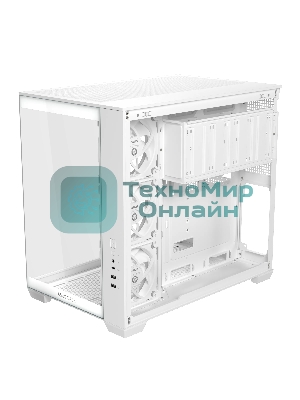 Корпус ASUS A32 Plus, Midi-Tower, белый, 4 x 120 мм