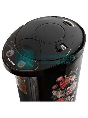 Термопот Starwind STP5403 6 л, 800 Вт, черный