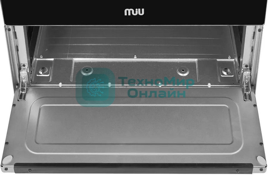 Плита комбинированная MIU 6041 ЕRPDCHK серый, конфорок 4 шт газовых, духовка 65 л, 60 см x 85 см x 60 см