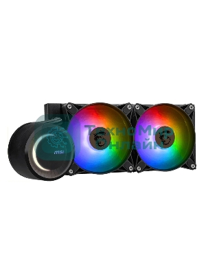 Система жидкостного охлаждения MSI MAG CORELIQUID E240 2x ARGB Fan LGA 1200/1700 AM5/AM4 (306-7ZW5E17-C24)
