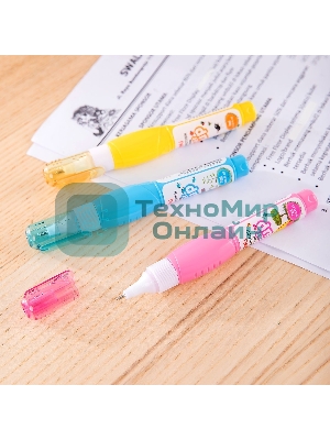 Ручка корректор Deli E39299 шариковый белый 7мл