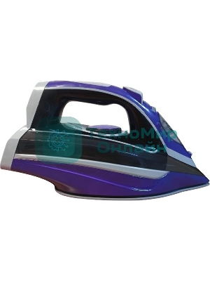 Утюг JVC JRI02 фиолетовый/черный, 2400 Вт, 20 г/мин, 120 г/мин, 400 мл